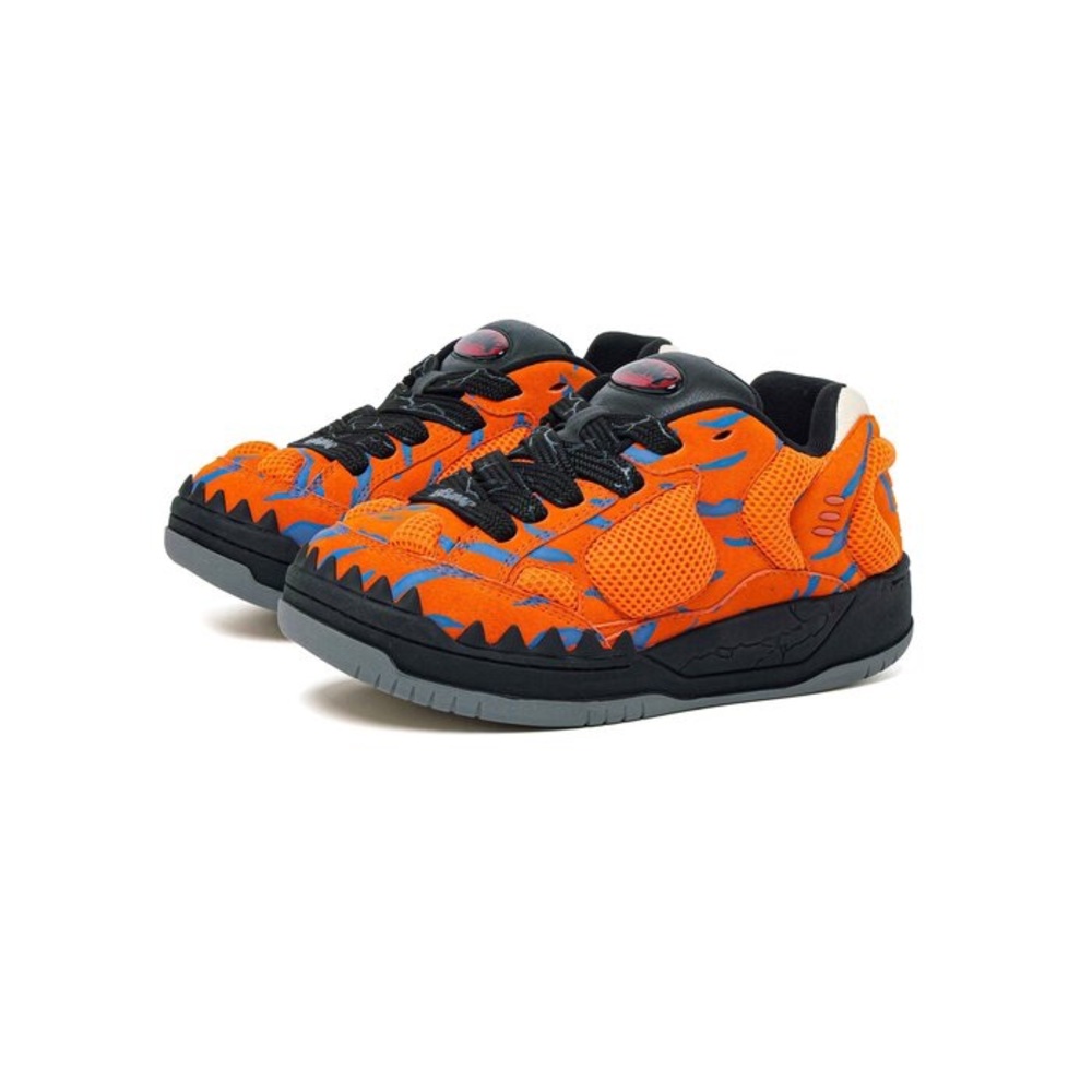 BBIMP Dino Fossil Orange men’s/older boys shoes size 6.5